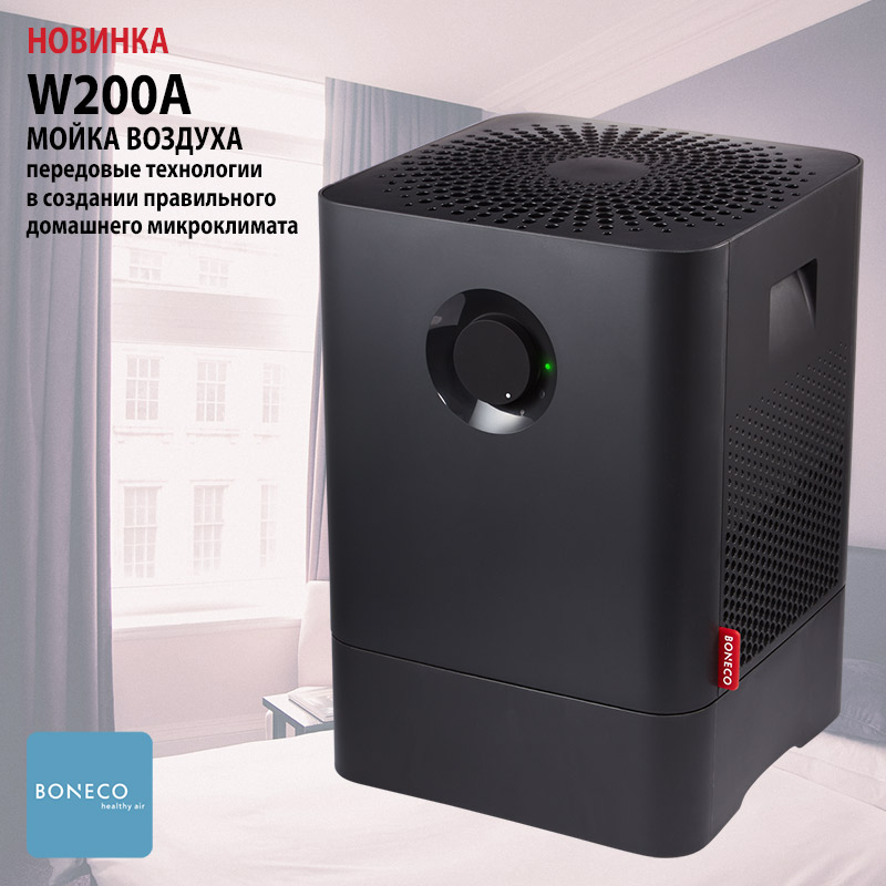 Новинкa BONECO: Мойка воздуха Boneco W200A Новинкa BONECO: Мойка воздуха Boneco W200A